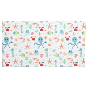 Sea World pattern Pillowcase