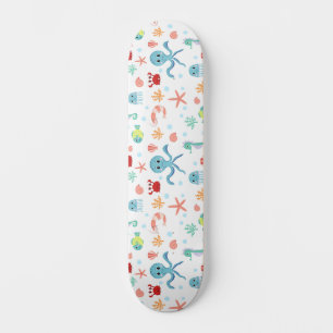 Sea World pattern Skateboard