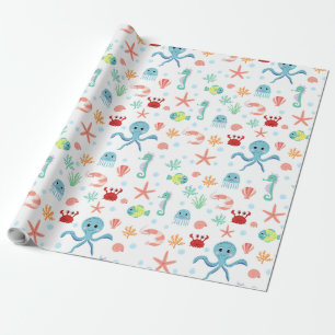 Sea World pattern Wrapping Paper