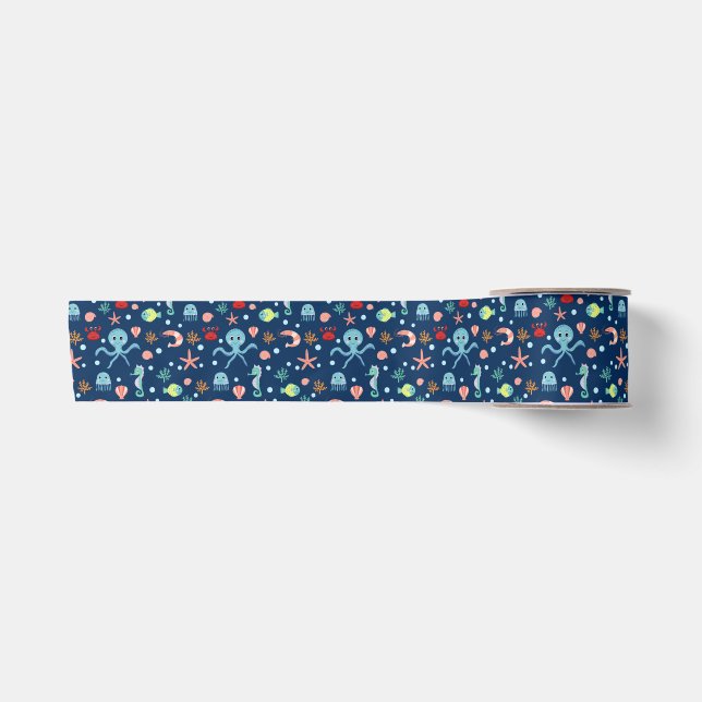 Sea World Satin Ribbon (Front)