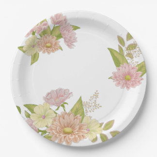 Sea world shells Paper Plates