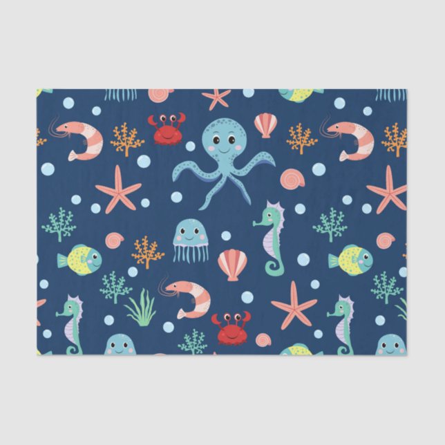 Sea World Tissue Paper (Front)