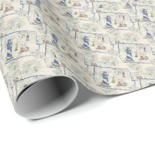 sea wrapping paper