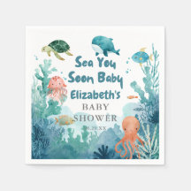 Sea You Soon Baby Cute Under the Sea Baby Shower