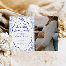 Sea You Soon, Baby Seashell Baby Shower Photo