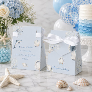 Sea you soon, Baby Shower Boy Coastal Gift Favour Box