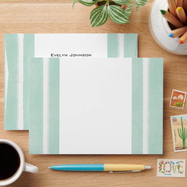 Sea You Soon Baby Shower Coordinating Envelope (Desk)