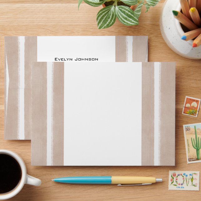 Sea You Soon Baby Shower Coordinating Envelope (Desk)