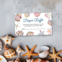 Sea You Soon Baby Shower Diaper Raffle