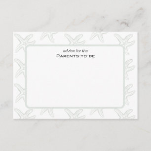 Sea You Soon Baby Shower Enclosure Card