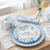 Sea You Soon Baby Shower Ocean creature baby showe
