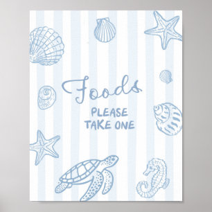 Sea You Soon Food Party Sign