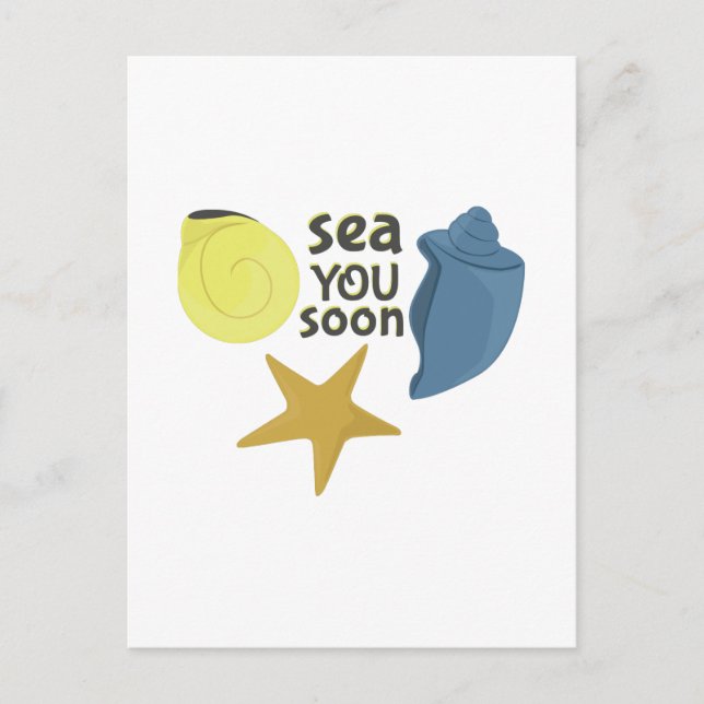 Sea You Soon Postcard (Front)