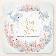 Sea You Soon Under the Sea Neutral Baby Shower