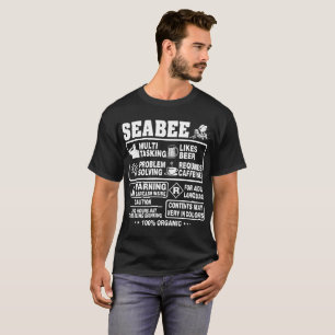 Seabee 100% Organic Tshirt