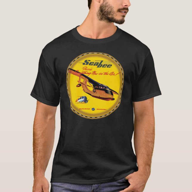 seabee Aircraft T-Shirt (Front)