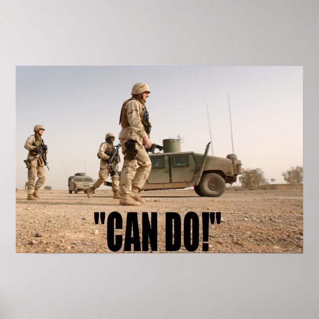 Seabees Can Do Poster (Front)