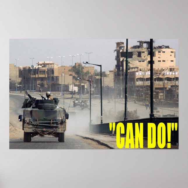 Seabees Can Do Poster (Front)