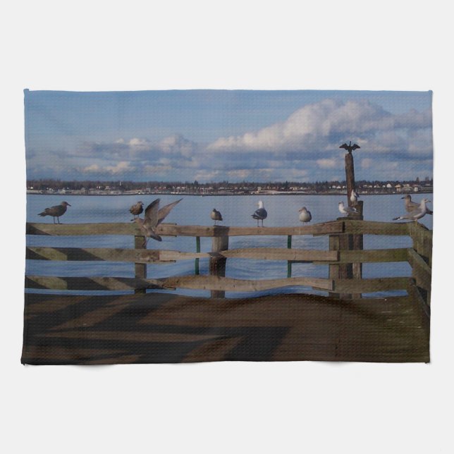 Seabird Convention Tea Towel (Horizontal)