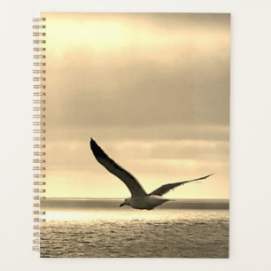 Seabird in Sepia Planner