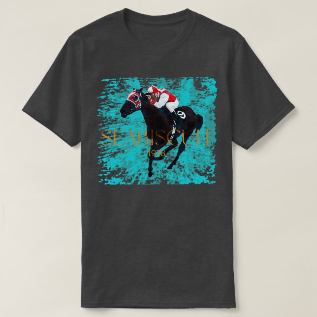Seabiscuit 1938 Horse of the Year 1 T-Shirt (Design Front)