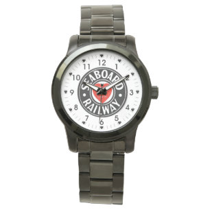 Seaboard Air Line Railway Heart Logo Watch