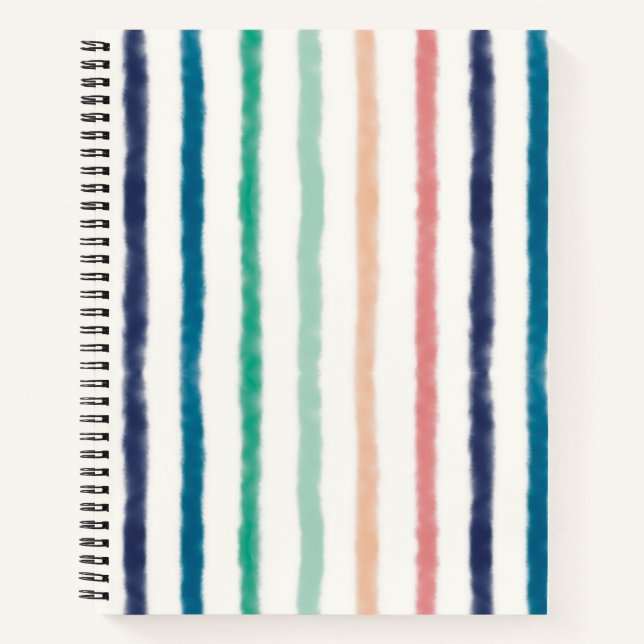 Seabreeze Stripes Notebook (Front)