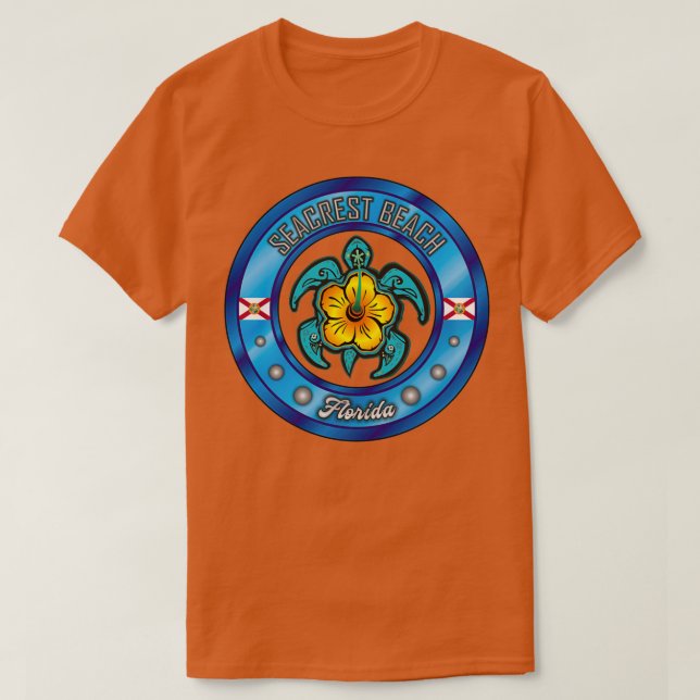 Seacrest Beach T-Shirt (Design Front)