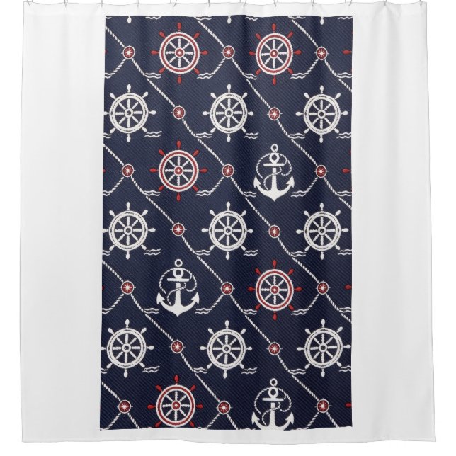 Seafarers shower curtain (Front)