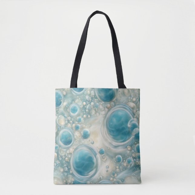 Seafoam Bubbles  Tote Bag (Front)