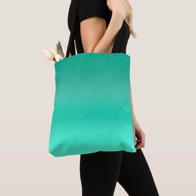 Seafoam Fade  Tote Bag (Close Up)