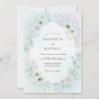Seafoam Green Ethereal Flora Wedding
