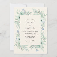 Seafoam Green Luminous Spring Wedding