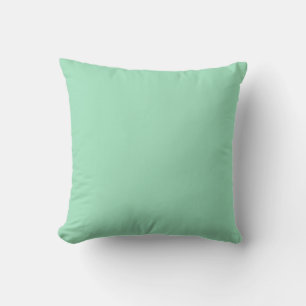 Seafoam Green Solid Color Cushion