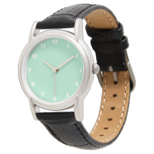 Seafoam Green Solid Colour Watch