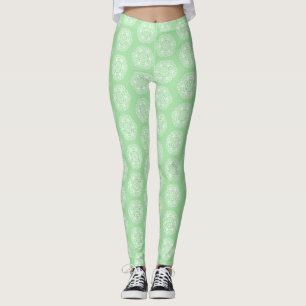 Seafoam Mandala Leggings