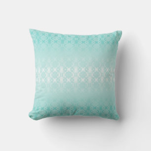 Seafoam Snowflake Cushion