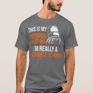 Seafood Animal Lover Gift Hermit Crab T-Shirt