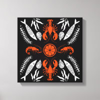 Seafood Art Decor Prints