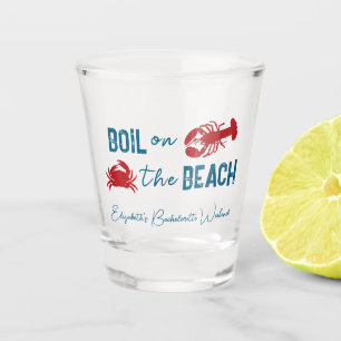 Seafood Boil Bachelorette Party Shot Glass