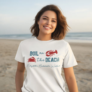 Seafood Boil Bachelorette Party T-Shirt