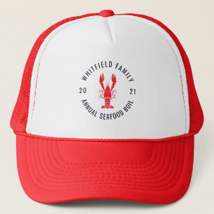 Seafood Boil Custom Matching Family Crawfish Trucker Hat