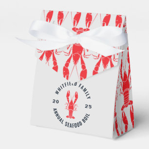 Seafood Boil Family Summer Lobster Backyard Party Favour Box