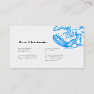 Seafood Business Card