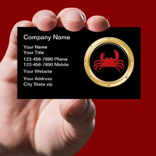 Seafood Business Cards