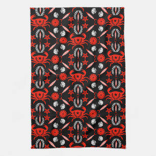 Seafood Foodie Gifts Tea Towel