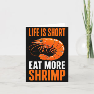 Seafood market shrimping seafood shrimps  card