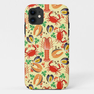 Seafood Pattern Case-Mate iPhone Case