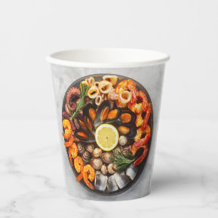 Seafood Platter Paper Cups