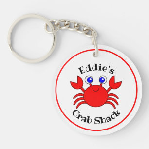 Seafood Restaurant Promotional Key Ring
